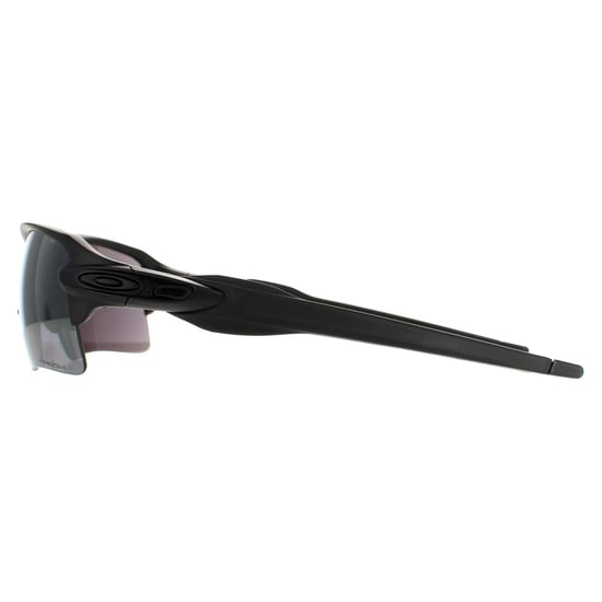 Oakley Wrap Mens Matte Black Prizm Black Polarized Flak 2.0 XL