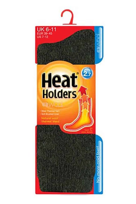 Heat Holders - 2,7 tog thermo wollen sokken voor heren - Groente - Image 2