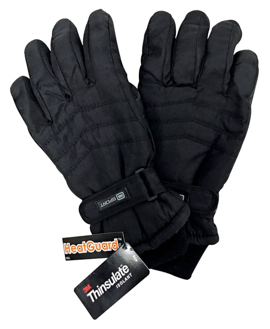 3m Dunsulate waterdichte skihandschoenen voor heren - Zwart - Image 2