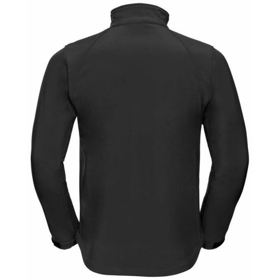 Russell Heren waterbestendig & winddicht Softshell-jasje (Zwart) - Image 2