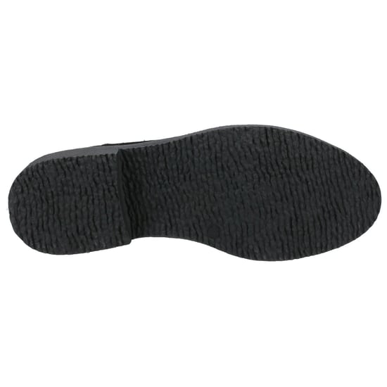 Hush Puppies Maddy Wijd Zwart Suède Dameslaarzen - Image 3