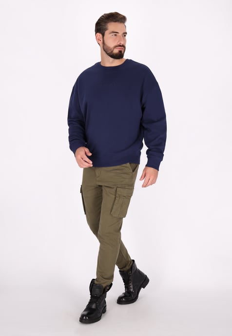 Dreimaster Sweatshirt Heren marine - Image 2