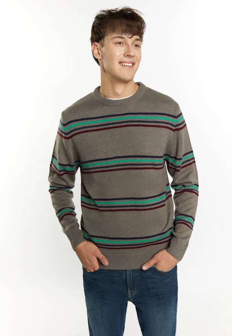 Mo Jumper Heren licht grijs melange - Image 3