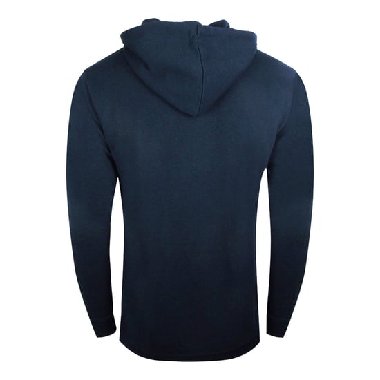 Cavalli Class Reverse Logo Navy Blue Hoodie