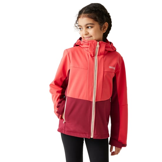Regatta Childrens/Kids Haydenbury II Soft Shell Jacket (Red Sky/Rumba Red)