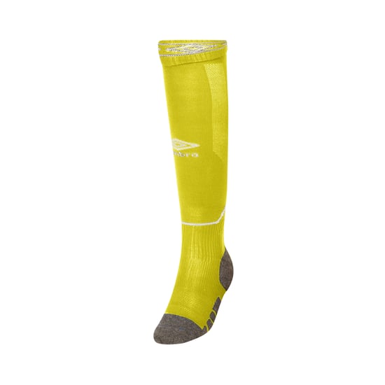 Umbro Childrens/Kids Diamond Football Socks (Blazing Yellow/Carbon)