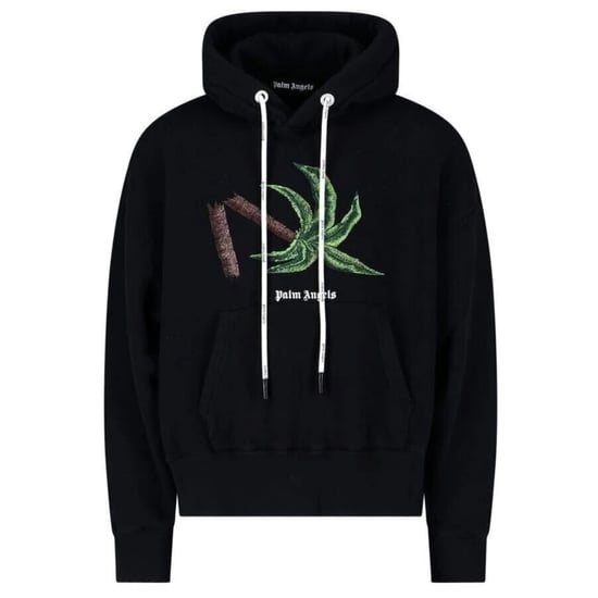 Palm Angels Broken Palm Tree Black Hoodie - Image 1