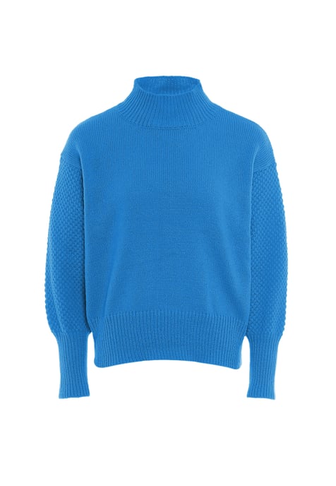 Mymo Jumper Dames turkoois - Image 1
