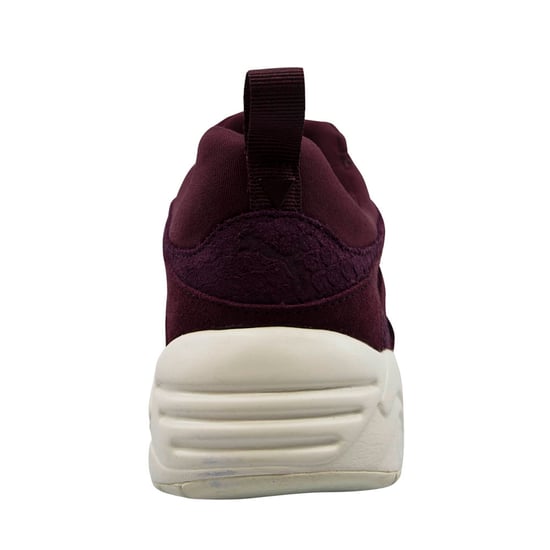 Puma Trinomic Blaze Of Glory Rioja Leather Lace Up Womens Trainers 361470 01