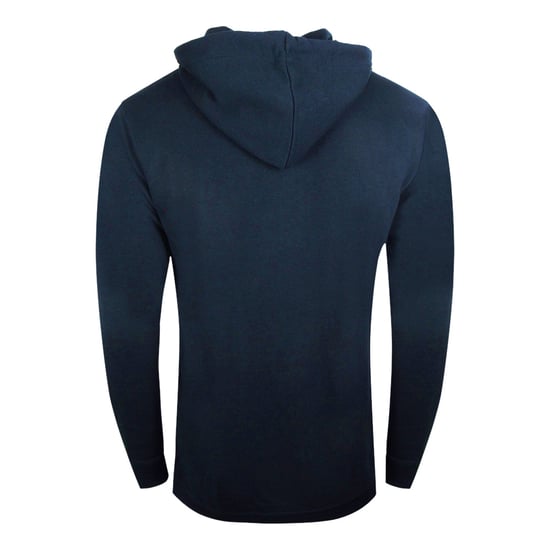 Cavalli Class Large Circle Design Navy Blue Hoodie