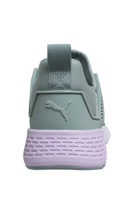Puma Insurge Eng Mesh Grey Lace Up Mens Slip On Running Trainers 367534 06