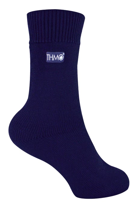 THMO - Thermisch gevoerde kindersokken voor de winter - Marine - Image 1