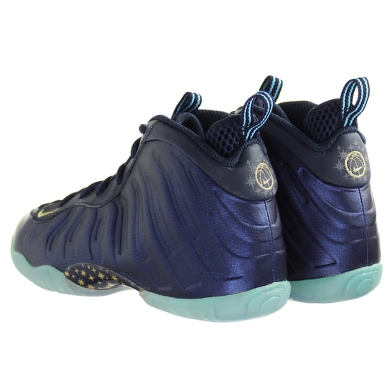 Nike Little Posite One Blue Kids Trainers