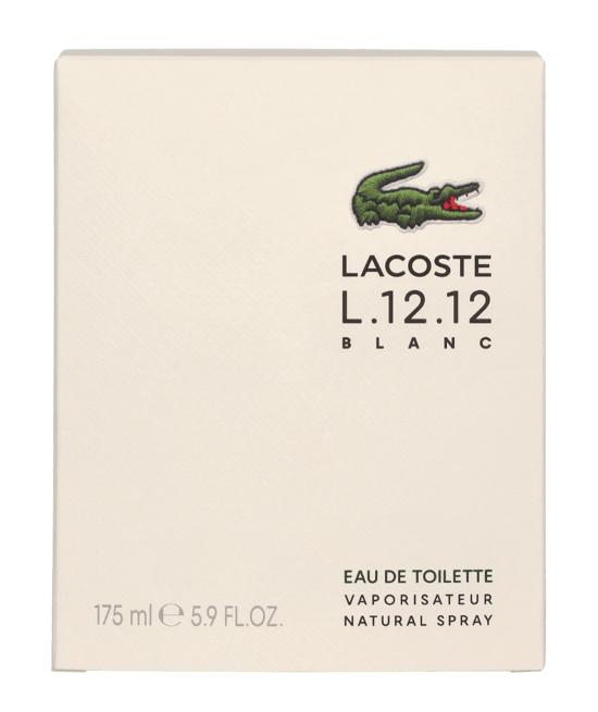 Lacoste E.D.L. L.12.12 Blanc Edt Spray175 ml. - Image 2