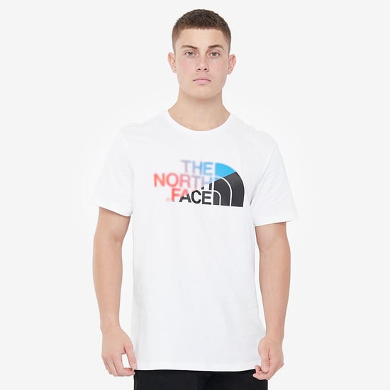 The North Face Bad Glasses T-shirt in Clear Lake Blue / TNF White - Image 1