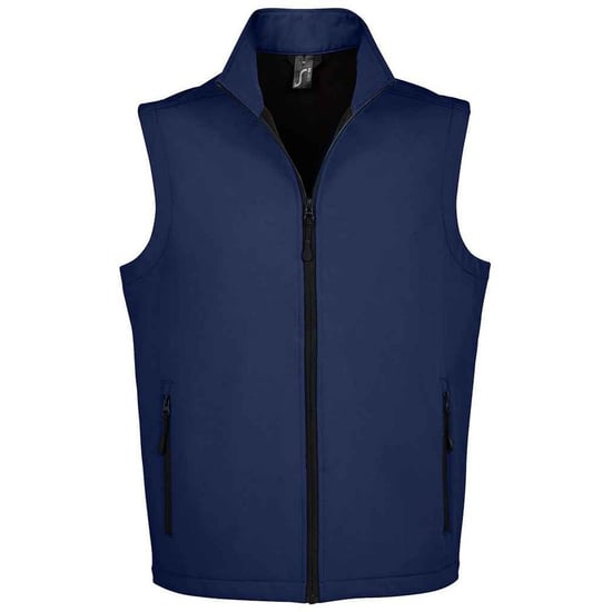 SOLS Unisex Race Softshell Gilet voor volwassenen (Franse marine) - Image 1