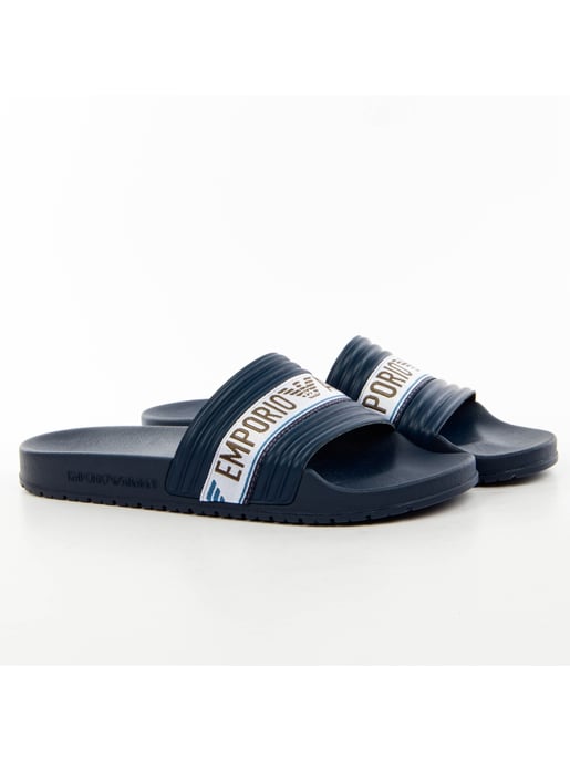 Emporio Armani heren teenslippers met adelaar - Image 1