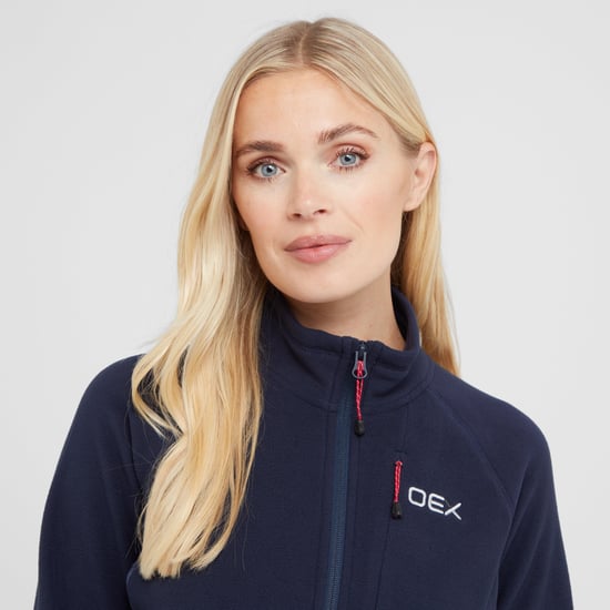 OEX Women's Ardmore Half Zip Fleece with Chest Pocket, Warm & Lightweight Mid-layer