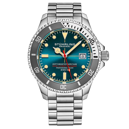 Turkoois “Depthmaster Heritage” Duikershorloge Zwitsers Automatisch 42mm - Image 1