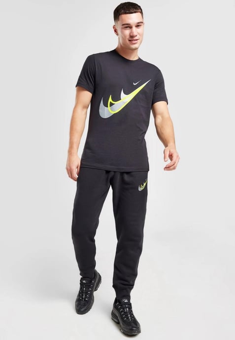 Nike Sportswear Standard Issue Moto T Shirt in Black