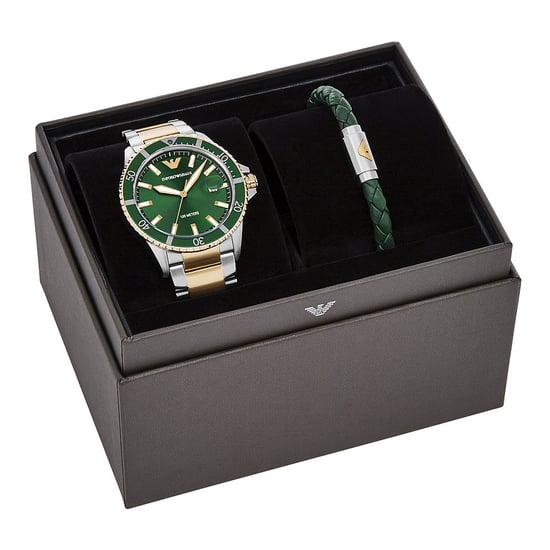 Emporio Armani Diver Heren Horloge Multi - Image 5
