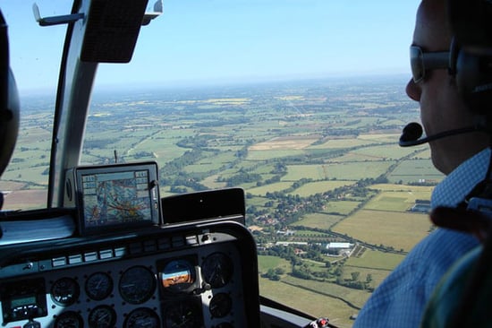 Blue Skies Helicopter Flight with Bubbly for Two (eVoucher)