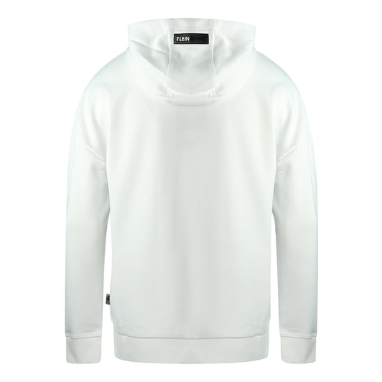 Philipp Plein Sport Uitrusting Logo Witte Hoodie - Image 2