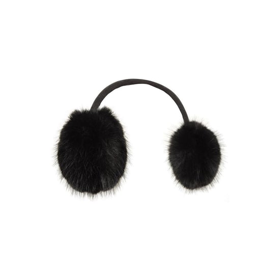 Mountain Warehouse Faux Fur Earmuffs (Black)