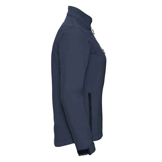 Russell Dames/Dames 3 Layer Soft Shell Jas (Franse marine) - Image 3