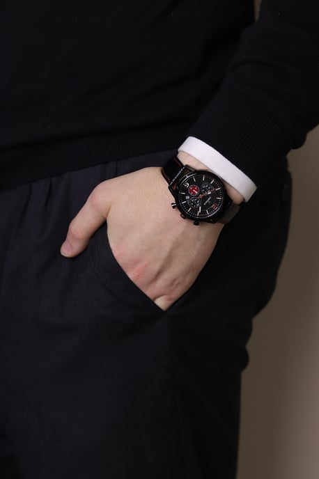 Orphelia Tempo-limitededition Men's Black Watch OR81803