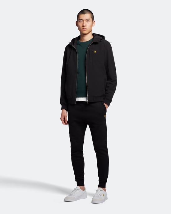 Lyle & Scott Jas zomer Softshell Jacket Zwart - Image 2