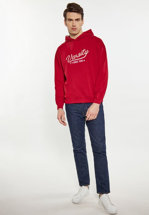 Mo Sweatshirt Heren wijnrood - Image 2