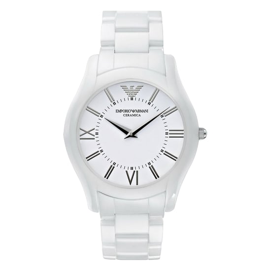 Emporio Armani Herenhorloge Kwarts Wit - Image 1