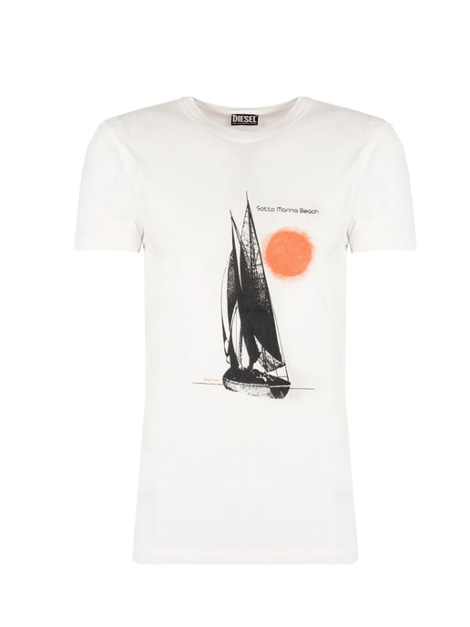 Diesel T-Shirt T-Iny Mannen Wit - Image 1