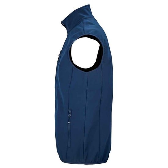 SOLS Mens Falcon Softshell Recycled Body Warmer (Abyss Blue)