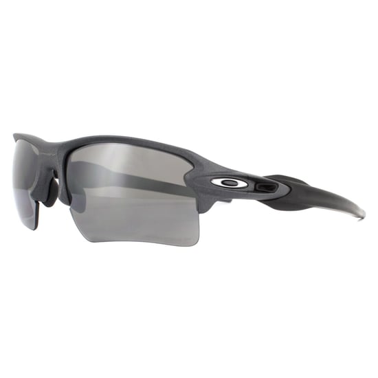 Oakley Sport Mens Steel Prizm Black Polarized Sunglasses
