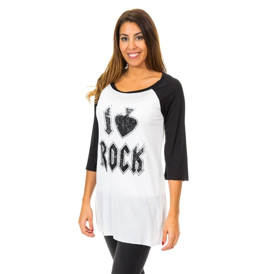 Women's 3/4 sleeve boat neck T-shirt 10DML0381