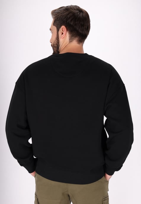 Dreimaster Sweatshirt Heren zwart - Image 4