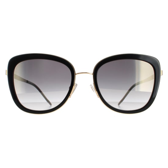 Hugo Boss Butterfly Womens Gold Black Grey Gradient Gold Mirror  BOSS 1209/S