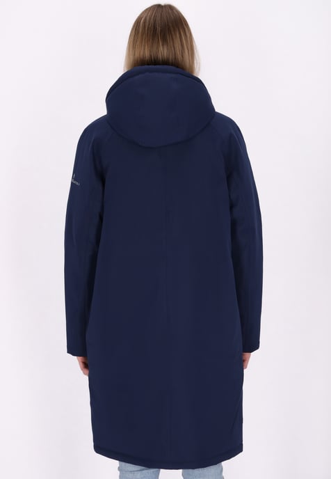 Dreimaster Winter parka Dames donker marine - Image 4