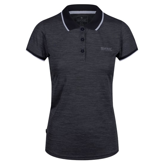 Regatta Womens/Ladies Remex II Polo Neck T-Shirt (Black)