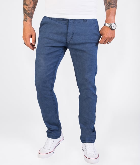 Rock Creek Stoffhose Blau - Image 1