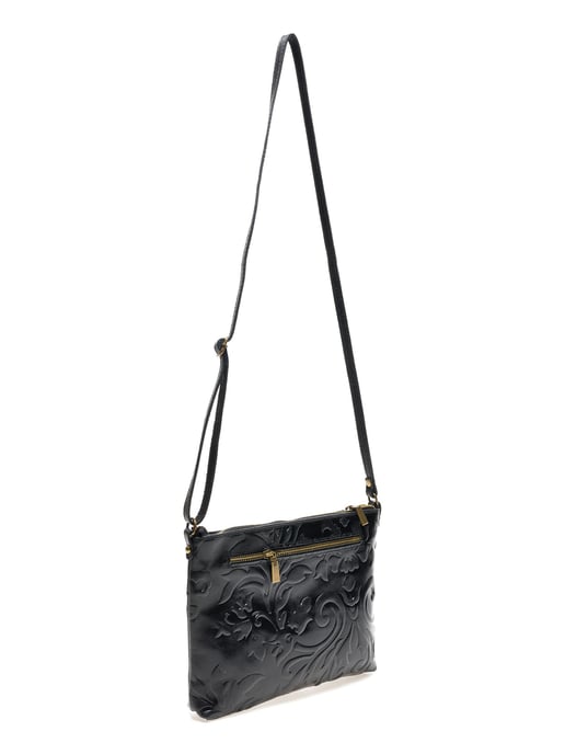 Renata Corsi SS22 RC 8087 Zwart Rundleer Tas - Image 2