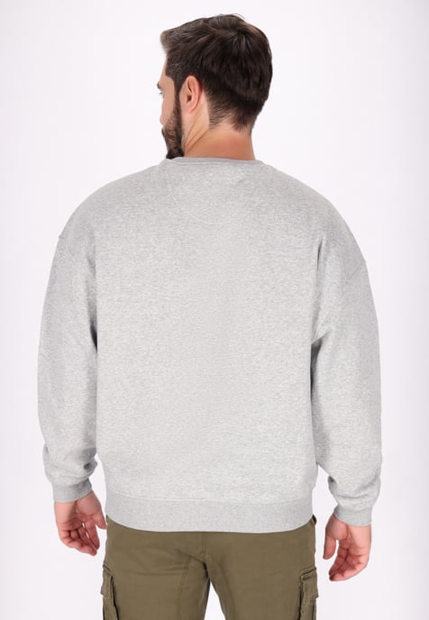 Dreimaster Sweatshirt Heren grijs melange - Image 4