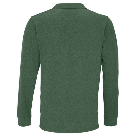 SOLS Unisex Adult Planet Poloshirt met lange mouwen (Fles groen) - Image 2