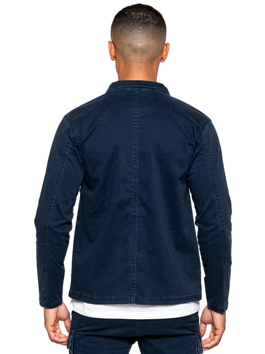 Enzo | Mens Cargo Overshirt Jacket