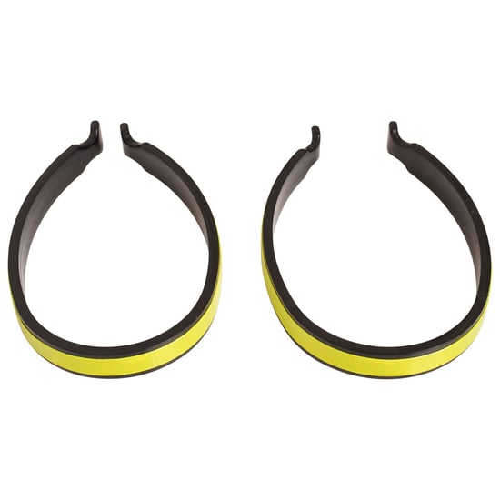 Dare 2B Reflective Trouser Band (Pack of 2) (Black)
