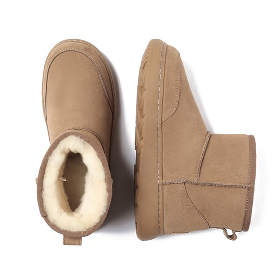 EVER AU Women Rosella Outdoor Boots - Chestnut
