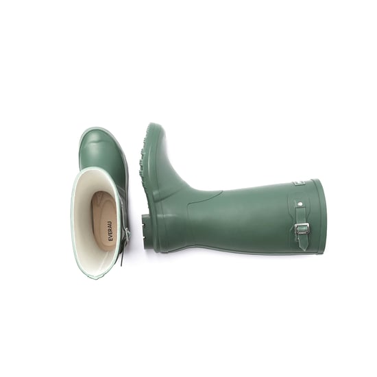 EVER AU Women Goose Tall Gumboots - Olive