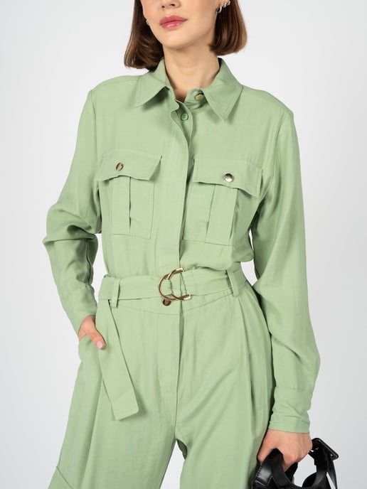 Silvian Heach Overalls Vrouw groen - Image 3